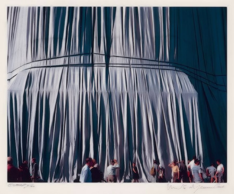 Christo Und Jeanne Claude Reichstag Faltenwurf Kaufen